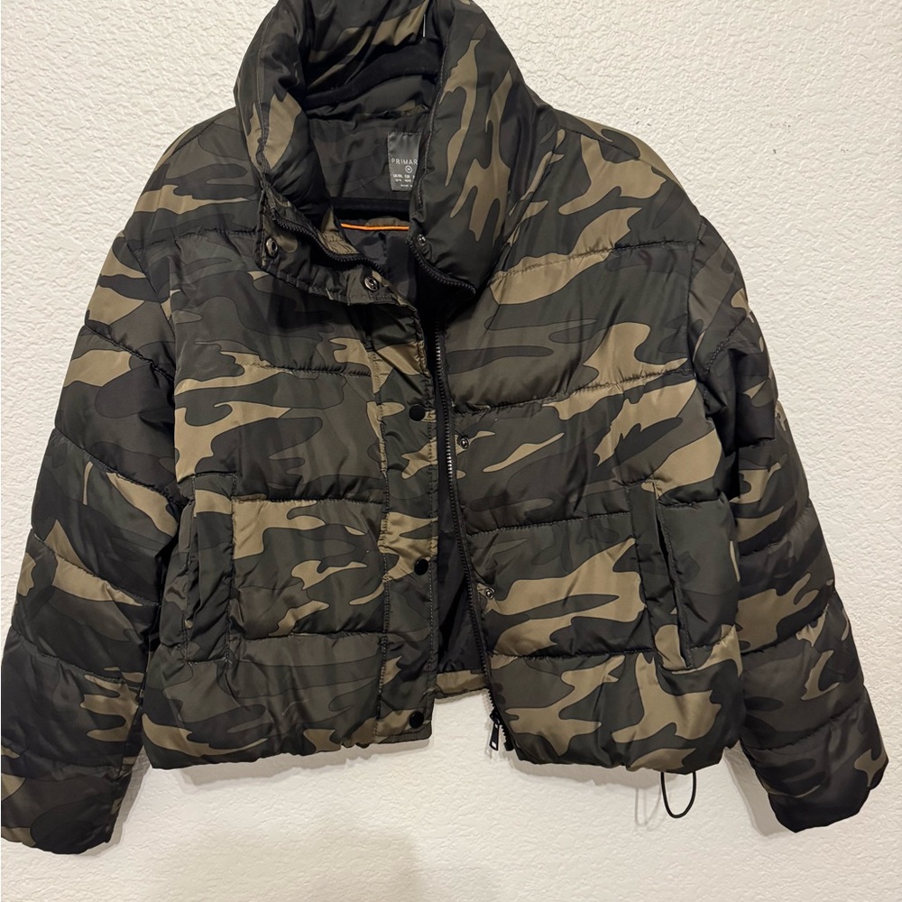 Camouflage Puffer Jacket